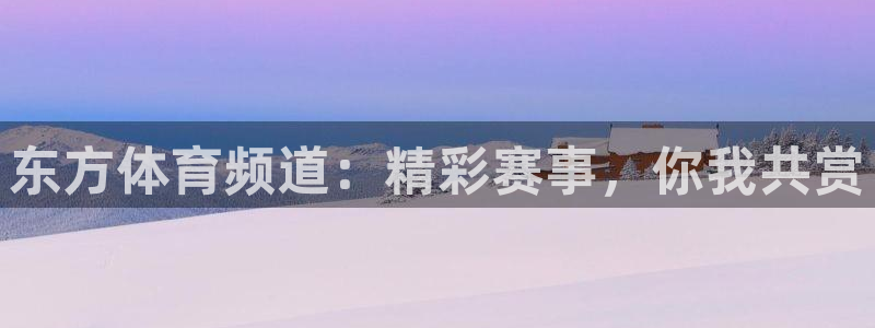 看球吧nba直播吧在线直播：东方体育频道：精彩赛事，你我共赏